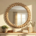 Crystorama COR-M710-SG Soft Gold Cora 30'' Soft Gold Mirror Image 3