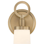 Crystorama CVN-731-VG Vibrant Gold Calvin 4.75'' Integrated Led Vibrant Gold Sconce Image 4