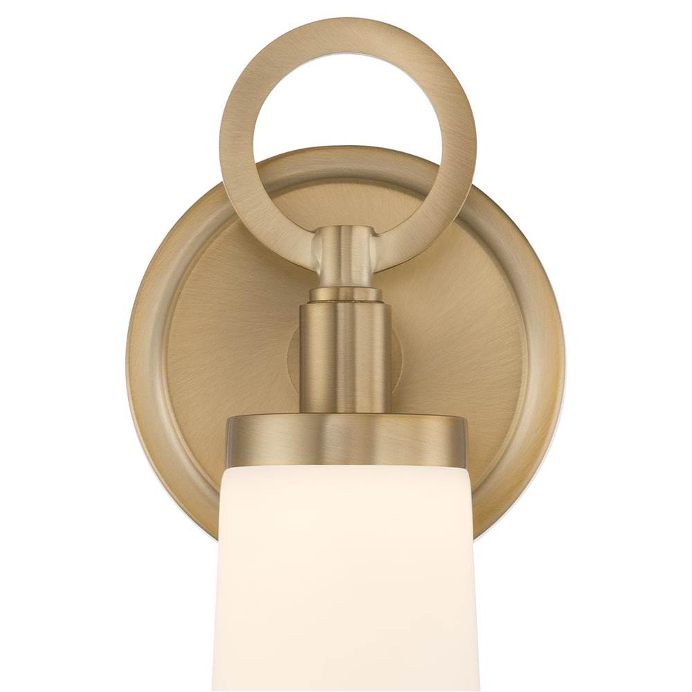 Crystorama CVN-731-VG Vibrant Gold Calvin 4.75'' Integrated Led Vibrant Gold Sconce Image 4