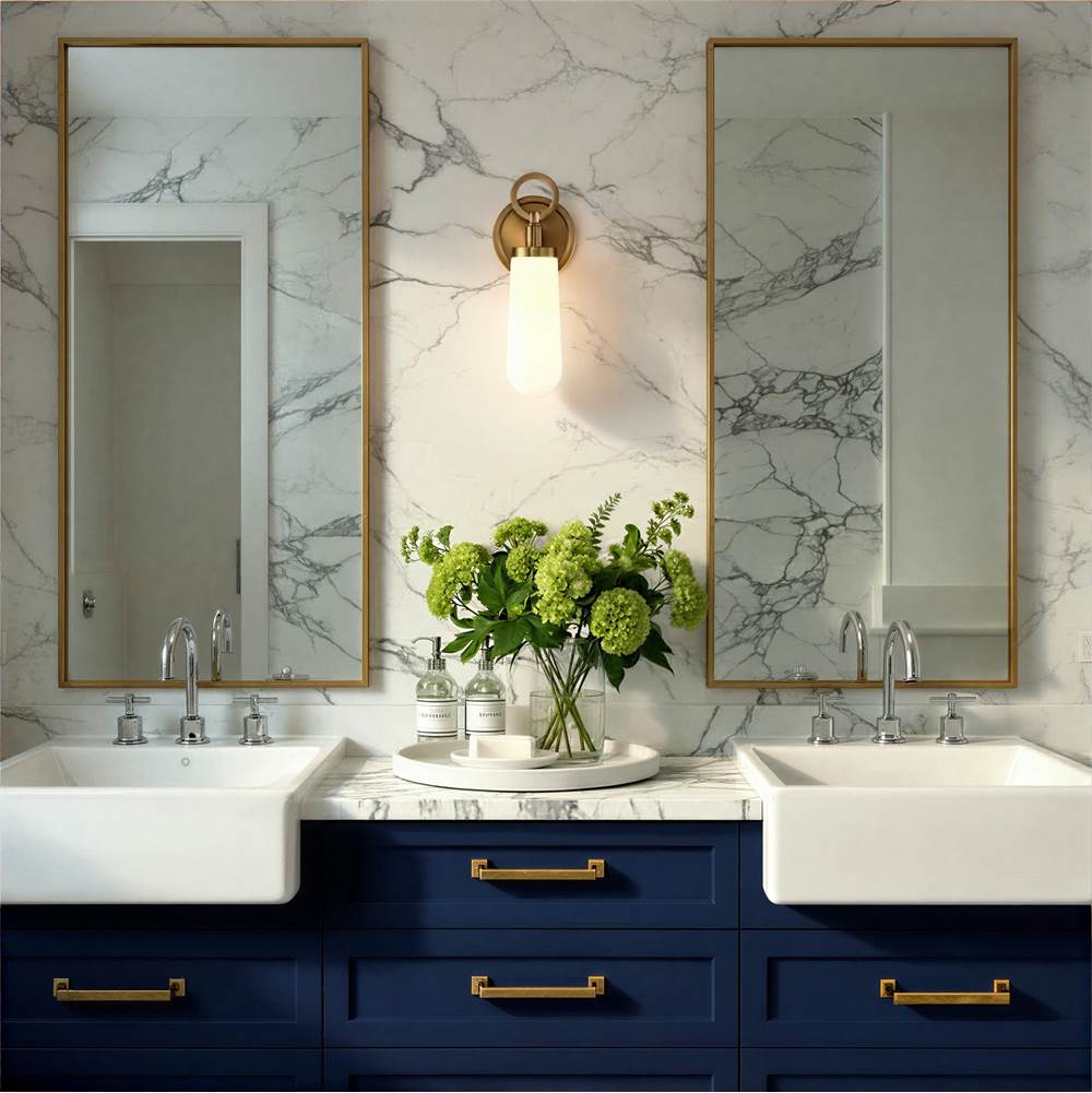Crystorama CVN-731-VG Vibrant Gold Calvin 4.75'' Integrated Led Vibrant Gold Sconce Image 3