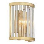 Crystorama Darcy 2 Light Distressed Twilight Wall Mount
