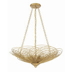 Crystorama Doral 6 Light Matte White Chandelier