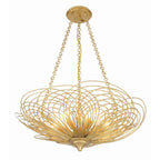 Crystorama DOR-B7706-RG Renaissance Gold Doral 6 Light Renaissance Gold Chandelier Image 3