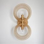 Crystorama Doral 2 Light Renaissance Gold Wall Mount
