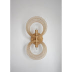 Crystorama DOR-B7722-RG Renaissance Gold Doral 2 Light Renaissance Gold Wall Mount Image 3