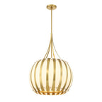 Crystorama DRA-8003-LG Luxe Gold Daria 20.5'' Luxe Gold Chandelier Image 1