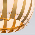 Crystorama DRA-8003-LG Luxe Gold Daria 20.5'' Luxe Gold Chandelier Image 6