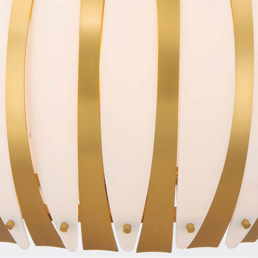 Crystorama DRA-8003-LG Luxe Gold Daria 20.5'' Luxe Gold Chandelier Image 5