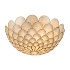 Crystorama DRB-7000-SG Soft Gold Darby 16'' Led Soft Gold Semi Flush Mount Image 5