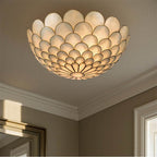 Crystorama DRB-7000-SG Soft Gold Darby 16'' Led Soft Gold Semi Flush Mount Image 3