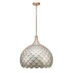 Crystorama Darby 21'' Soft Gold Pendant