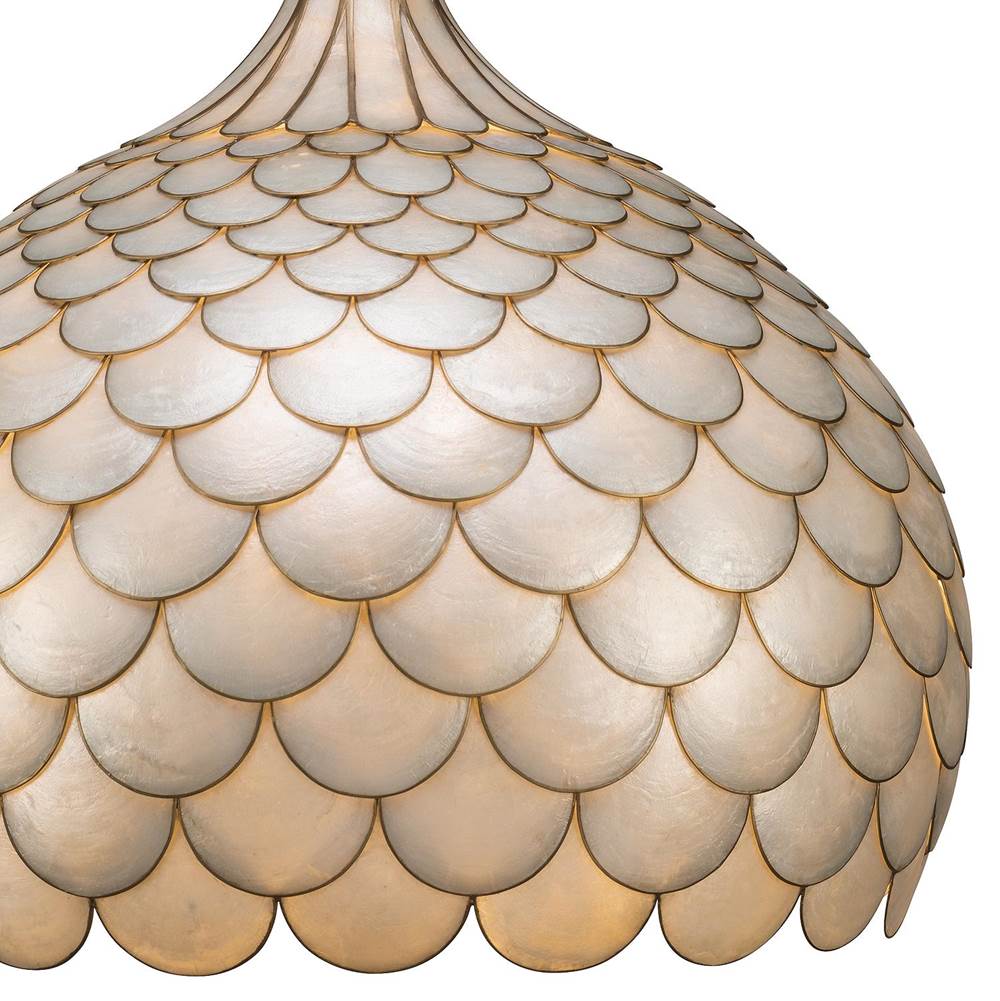 Crystorama DRB-7005-SG Soft Gold Darby 21'' Soft Gold Pendant Image 5