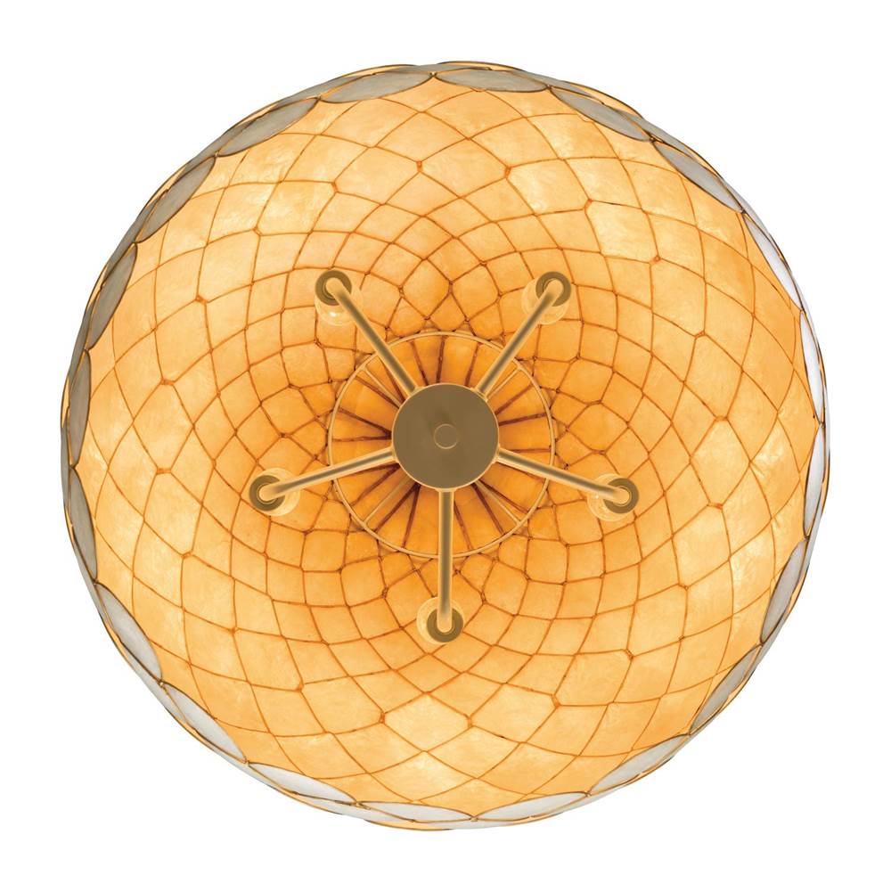 Crystorama DRB-7005-SG Soft Gold Darby 21'' Soft Gold Pendant Image 4