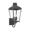 Crystorama DUM-9802-GE Graphite Dumont 3 Light Graphite Outdoor Wall Mount Image 1