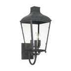 Crystorama DUM-9802-GE Graphite Dumont 3 Light Graphite Outdoor Wall Mount Image 1