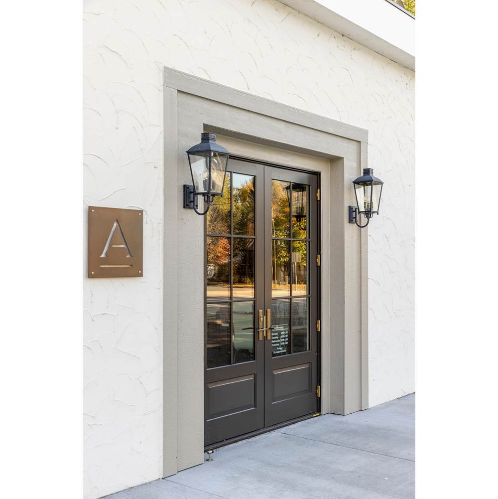 Crystorama DUM-9802-GE Graphite Dumont 3 Light Graphite Outdoor Wall Mount Image 5