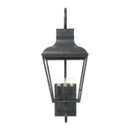 Crystorama DUM-9803-GE Graphite Dumont 3 Light Graphite Outdoor Wall Mount Image 3