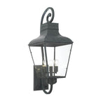 Crystorama DUM-9804-GE Graphite Dumont 4 Light Graphite Outdoor Wall Mount Image 1