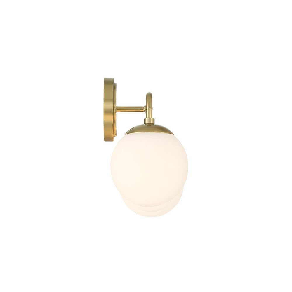 Crystorama ED0121003VG Vibrant Gold Maverick 3 Light Vibrant Gold Bathroom Vanity Image 7