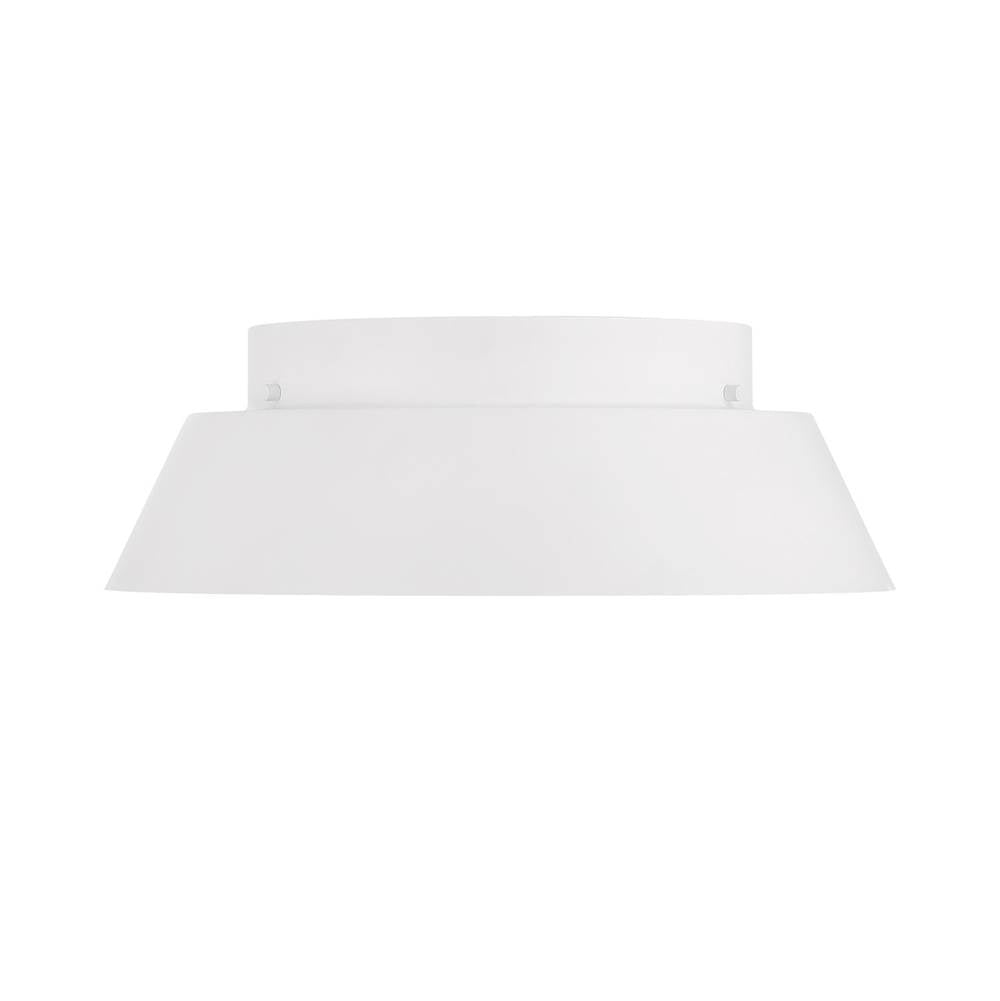 Crystorama ED0552202WHGD White,Gold Donoven 2 Light White, Gold Flush Mount Image 7