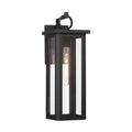 Crystorama ED0811101MK Matte Black Boadie 1 Light Matte Black Outdoor Sconce Image 1