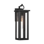 Crystorama ED0811101MK Matte Black Boadie 1 Light Matte Black Outdoor Sconce Image 1