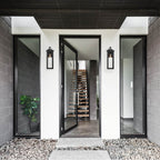 Crystorama ED0811101MK Matte Black Boadie 1 Light Matte Black Outdoor Sconce Image 4