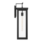 Crystorama ED0811201MK Matte Black Boadie 1 Light Matte Black Outdoor Sconce Image 6