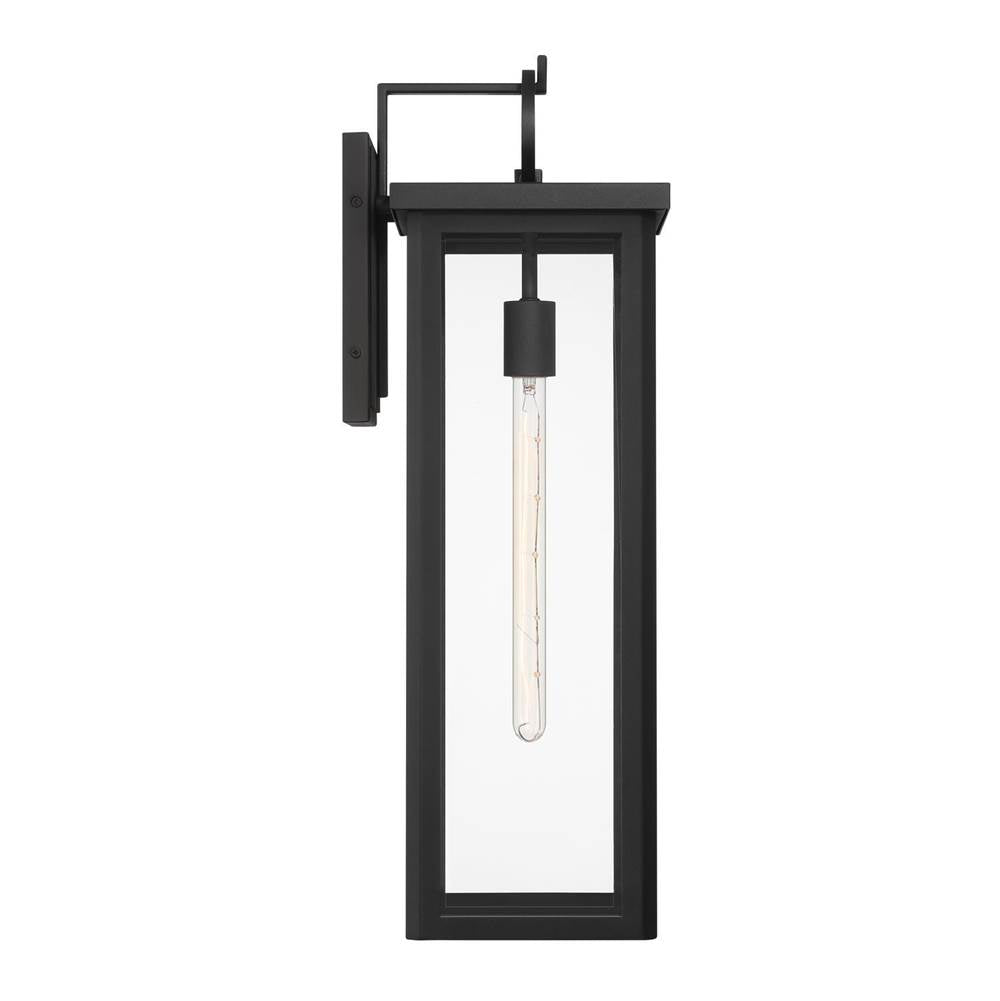 Crystorama ED0811201MK Matte Black Boadie 1 Light Matte Black Outdoor Sconce Image 6