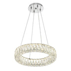 Crystorama Kinsley Led Polished Chrome Chandelier