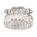 Crystorama ED3551201CH Polished Chrome Kinsley Led Polished Chrome Flush Mount Image 1