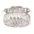 Crystorama ED3551201CH Polished Chrome Kinsley Led Polished Chrome Flush Mount Image 1
