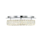 Crystorama ED3551801CH Polished Chrome Kinsley Led Polished Chrome Flush Mount Image 5