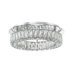 Crystorama ED3551801CH Polished Chrome Kinsley Led Polished Chrome Flush Mount Image 4