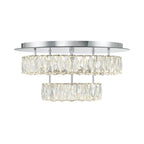 Crystorama ED3552001CH Polished Chrome Kinsley Led Polished Chrome Flush Mount Image 5