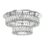 Crystorama ED3552001CH Polished Chrome Kinsley Led Polished Chrome Flush Mount Image 4