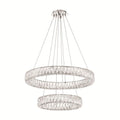 Crystorama ED3562801CH Polished Chrome Kinsley Led Polished Chrome Chandelier Image 1