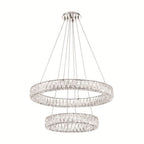 Crystorama ED3562801CH Polished Chrome Kinsley Led Polished Chrome Chandelier Image 1