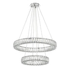 Crystorama ED3562801CH Polished Chrome Kinsley Led Polished Chrome Chandelier Image 4