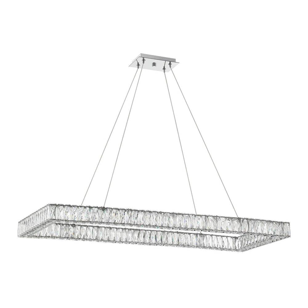 Crystorama ED3565001CH Polished Chrome Kinsley Led Polished Chrome Chandelier Image 4