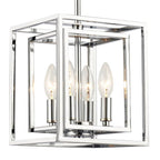 Crystorama Kai 4 Light Polished Chrome Pendant