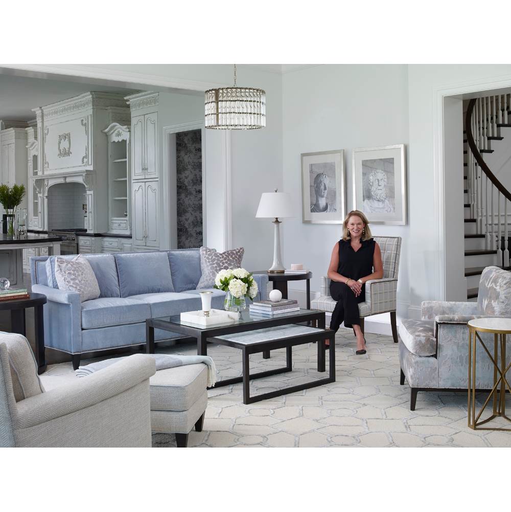 Crystorama ELL-B3006-PN Polished Nickel Libby Langdon For Crystorama Elliot 6 Light Polished Nickel Chandelier Image 3