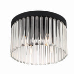 Crystorama EMO-5400-BF Black Forged Emory 4 Light Black Forged Ceiling Mount Image 4