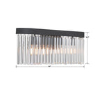 Crystorama EMO-5403-BF Black Forged Emory 4 Light Black Forged Bathroom Vanity Image 2