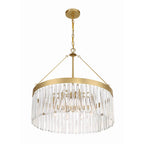 Crystorama EMO-5406-MG Modern Gold Emory 8 Light Modern Gold Chandelier Image 5