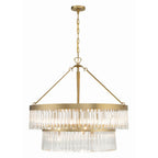 Crystorama EMO-5408-MG Modern Gold Emory 9 Light Modern Gold Chandelier Image 3