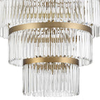 Crystorama EMO-5409-MG Modern Gold Emory 22 Light Modern Gold Chandelier Image 4