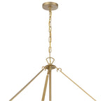 Crystorama EMO-5409-MG Modern Gold Emory 22 Light Modern Gold Chandelier Image 3