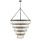 Crystorama EMO-5430-BF Black Forged Emory 30 Light Black Forged Chandelier Image 5