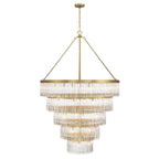 Crystorama EMO-5430-MG Modern Gold Emory 30 Light Modern Gold Chandelier Image 7